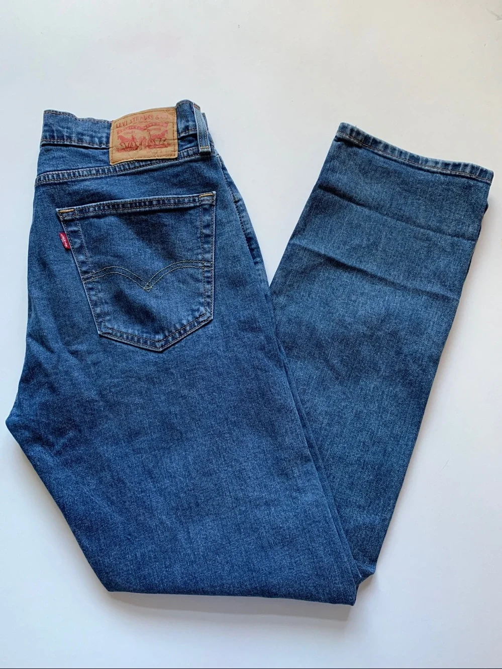 LEVIS 505 EUC Straight Regular Mid Rise Jeans 32x32”